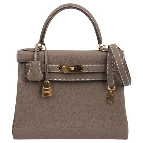 hermes etoupe retourne kelly 28 gold hardware|Hermes kelly 28 bag.